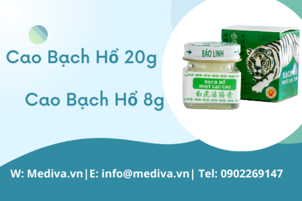 Công ty phân phối Cao Bạch Hổ 20g giá sỉ, uy tín, chất lượng